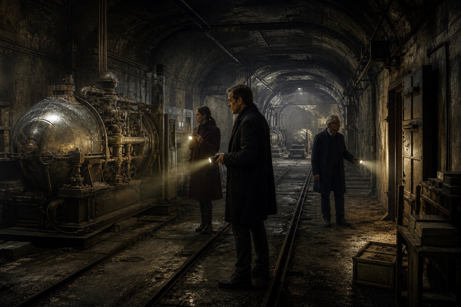 A second scene inspired by The Steinhauer Conspiracy